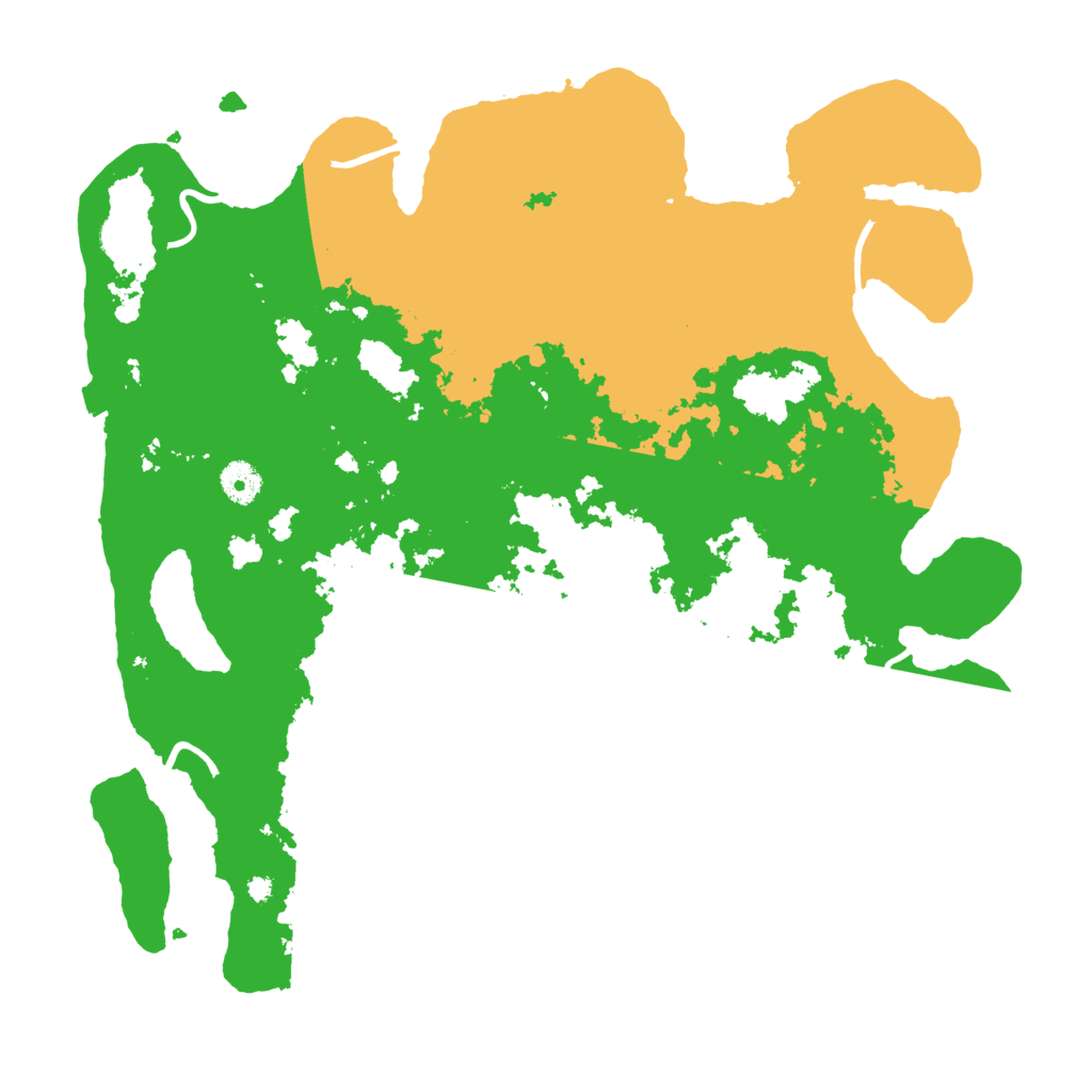 Biome Rust Map: Procedural Map, Size: 4000, Seed: 7561
