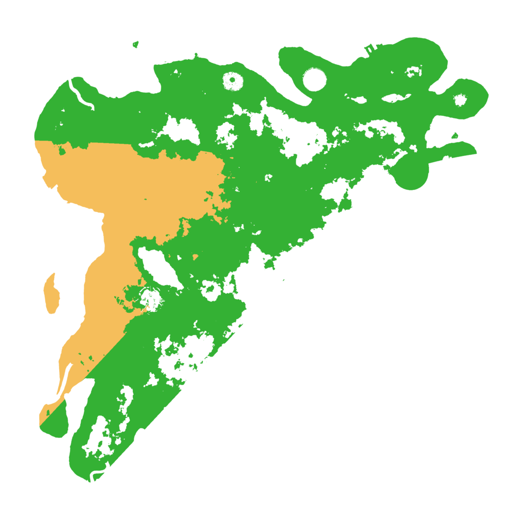 Biome Rust Map: Procedural Map, Size: 4000, Seed: 42015