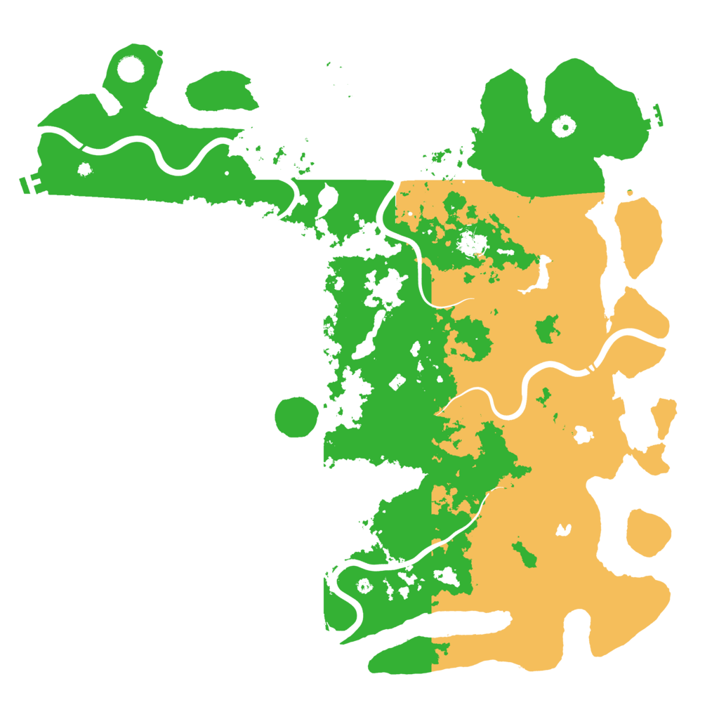 Biome Rust Map: Procedural Map, Size: 4800, Seed: 1725861227
