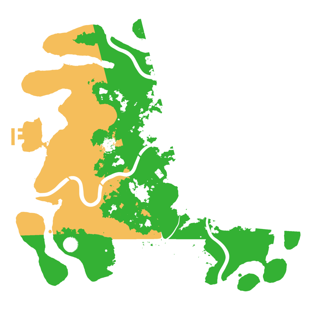 Biome Rust Map: Procedural Map, Size: 3800, Seed: 2074474267