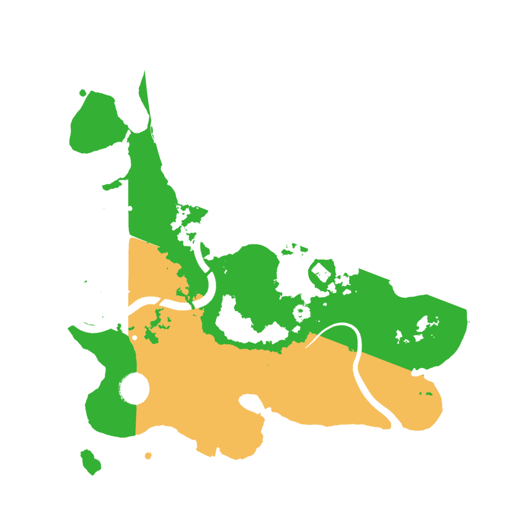 Biome Rust Map: Procedural Map, Size: 3000, Seed: 471005576