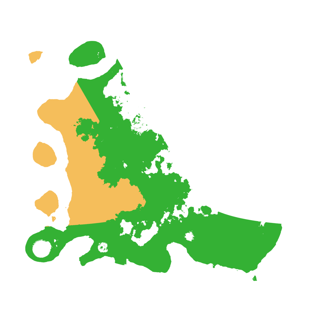 Biome Rust Map: Procedural Map, Size: 3118, Seed: 123