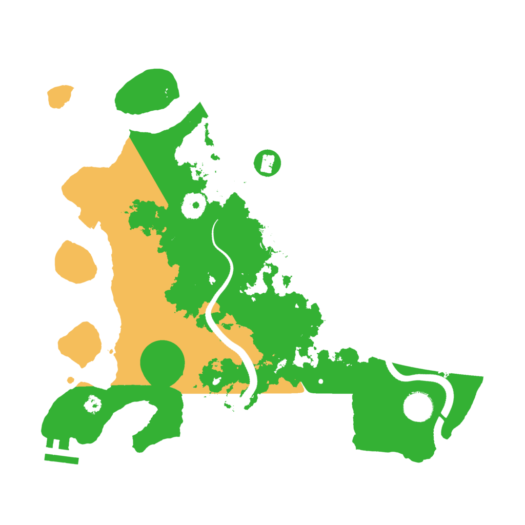 Biome Rust Map: Procedural Map, Size: 3118, Seed: 123