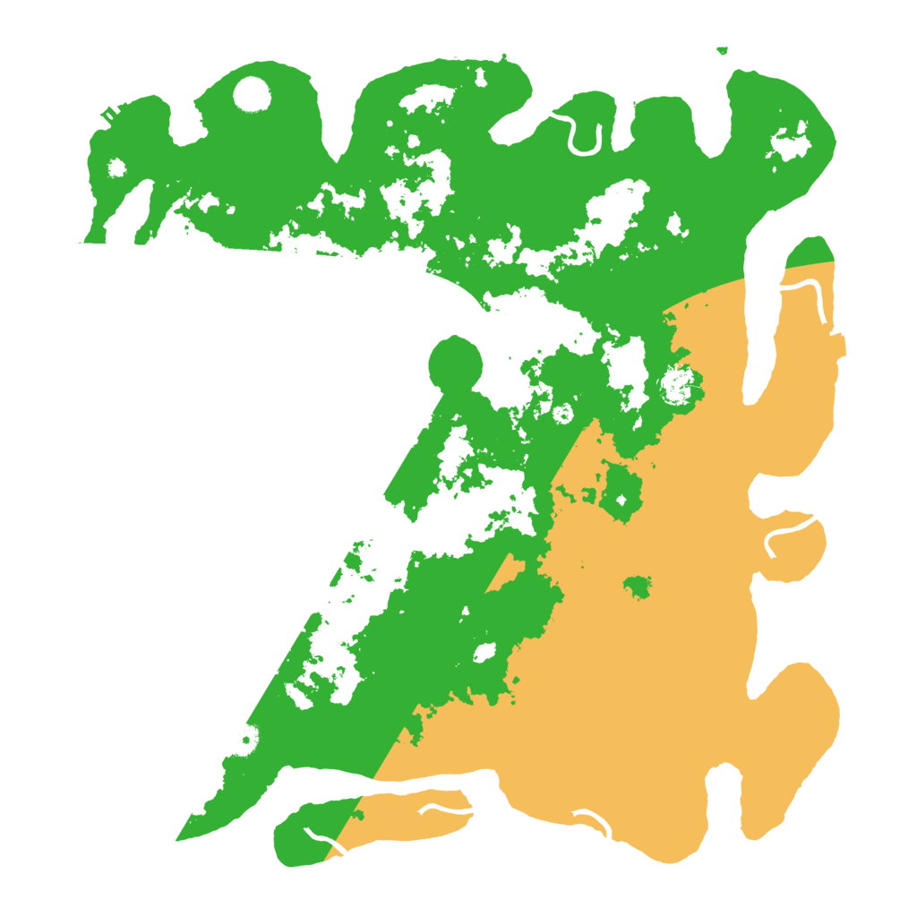 Biome Rust Map: Procedural Map, Size: 4500, Seed: 1180205676