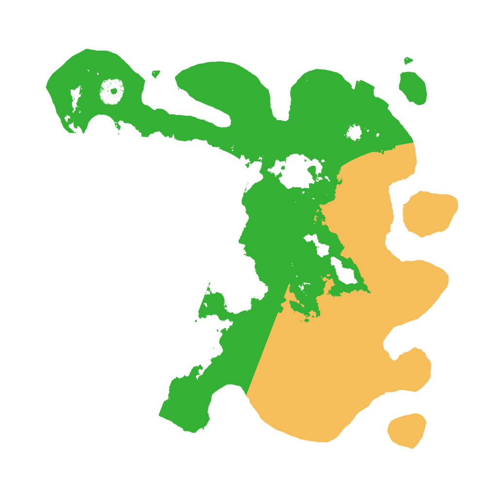 Biome Rust Map: Procedural Map, Size: 3000, Seed: 735501336