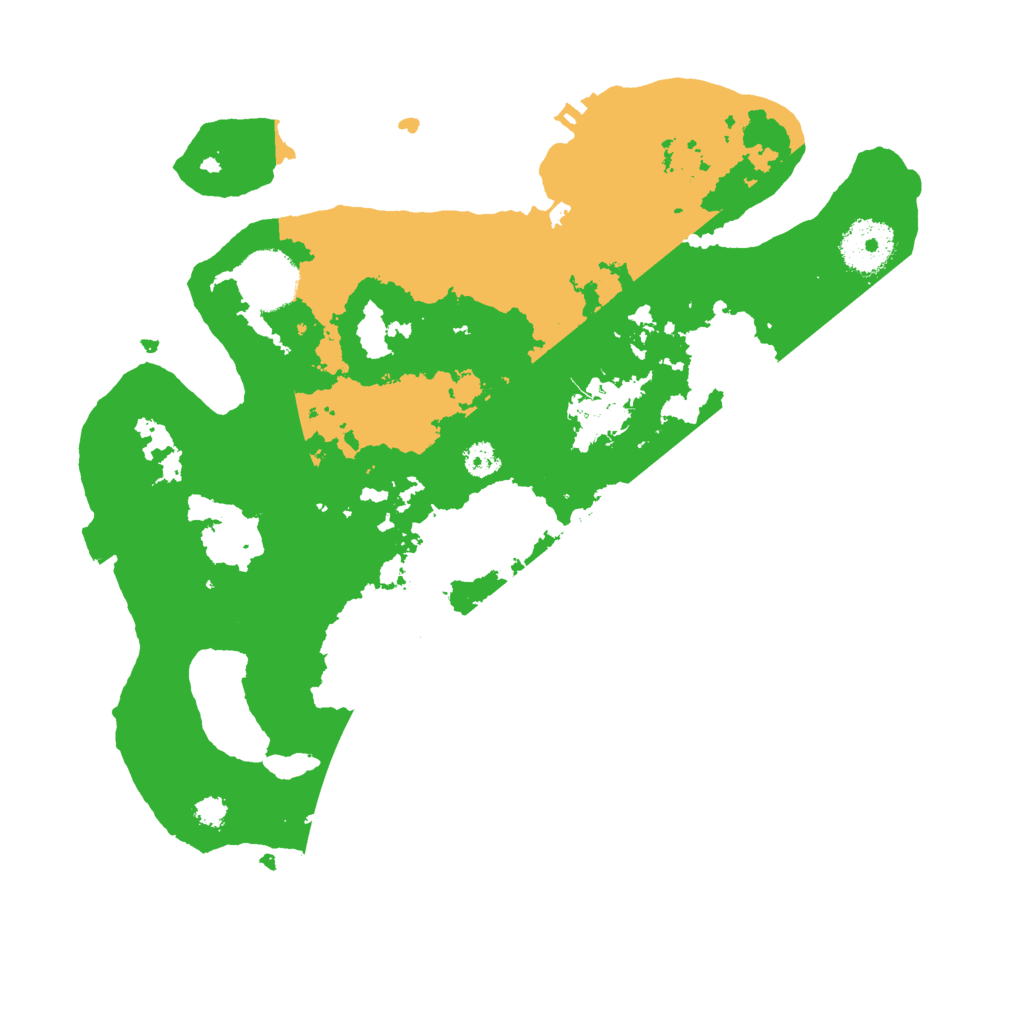 Biome Rust Map: Procedural Map, Size: 3000, Seed: 82287993