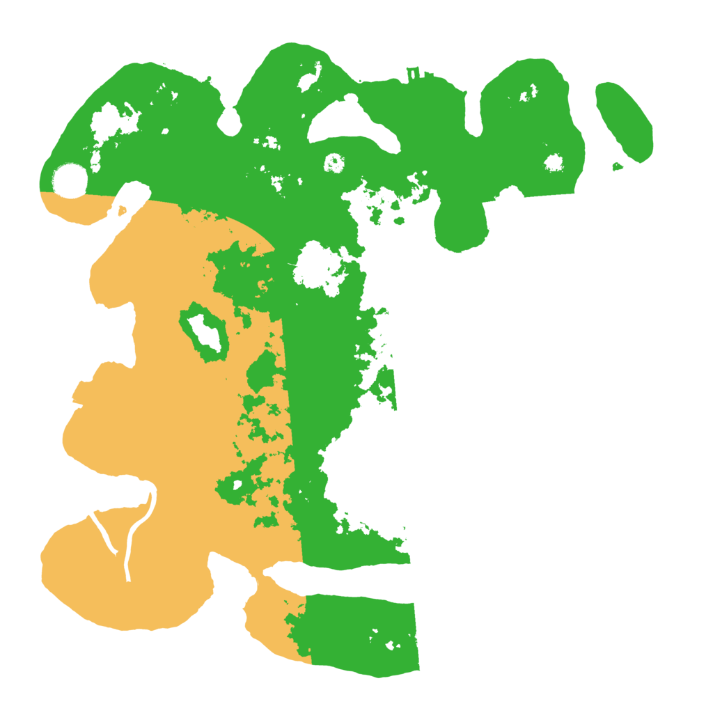 Biome Rust Map: Procedural Map, Size: 3600, Seed: 805276756