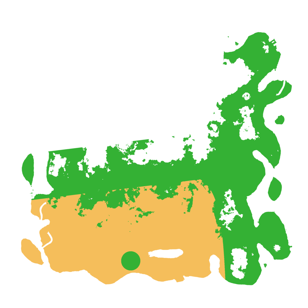 Biome Rust Map: Procedural Map, Size: 4250, Seed: 13141624