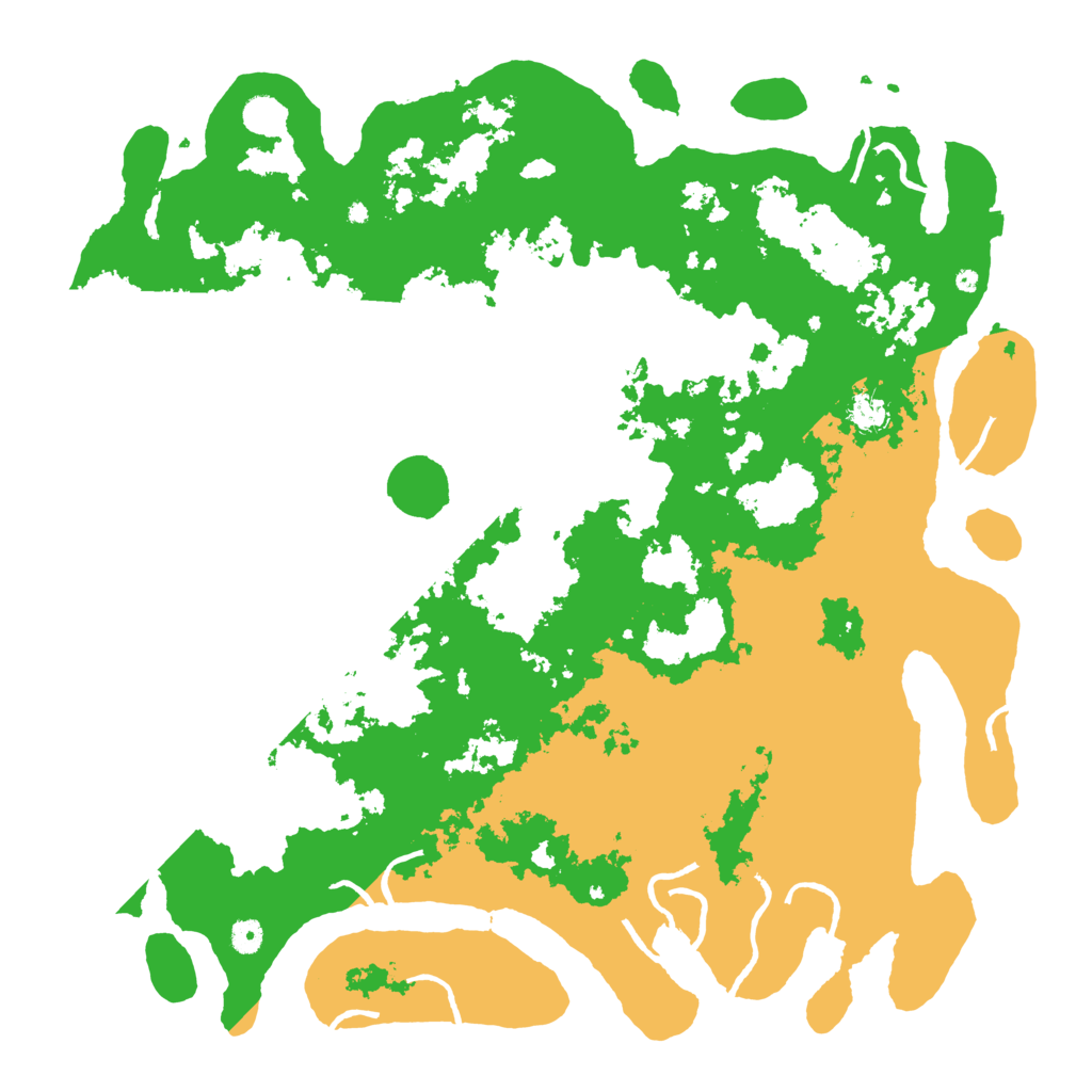 Biome Rust Map: Procedural Map, Size: 5000, Seed: 776587