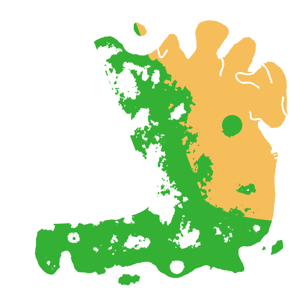 Biome Rust Map: Procedural Map, Size: 4000, Seed: 20654