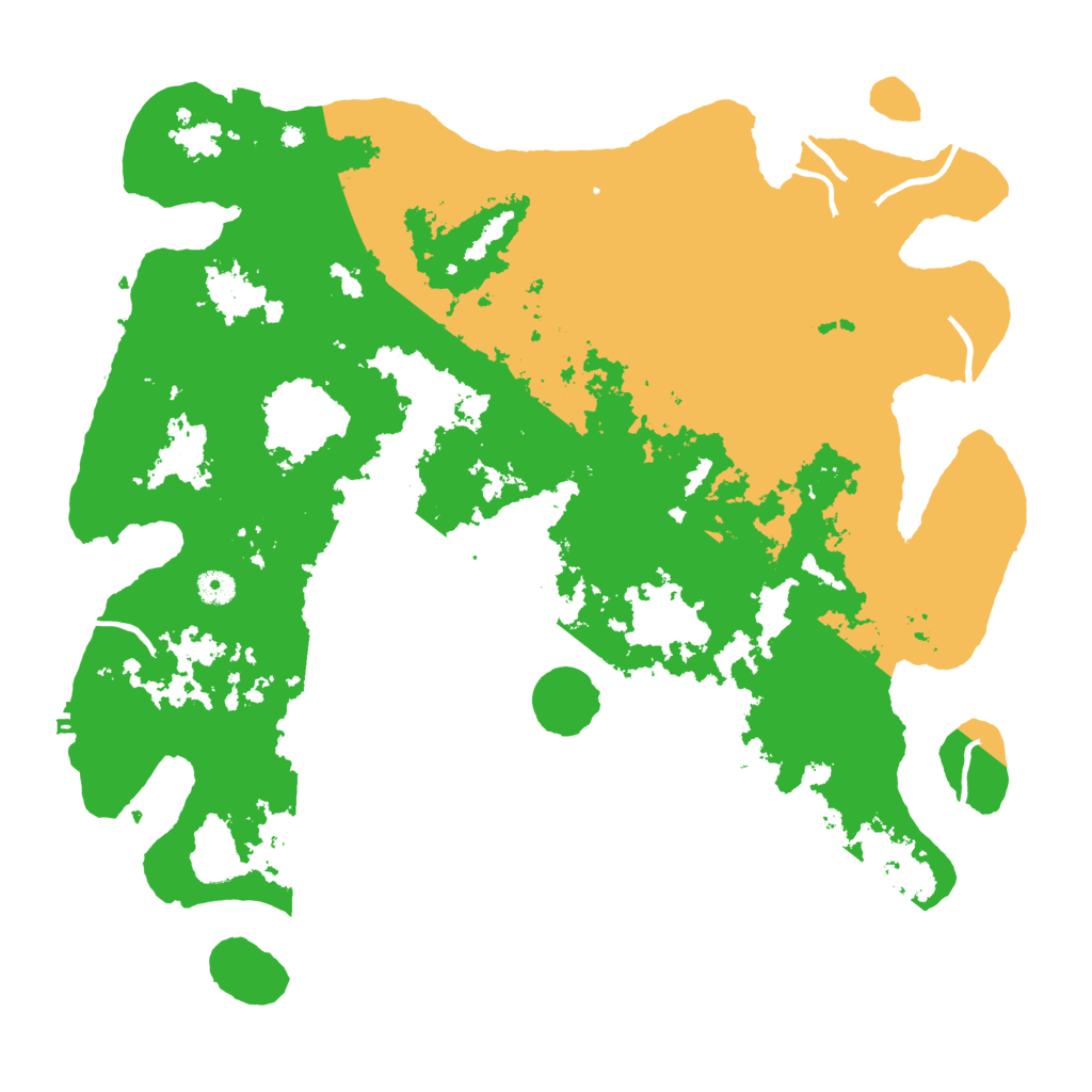 Biome Rust Map: Procedural Map, Size: 4500, Seed: 83335302