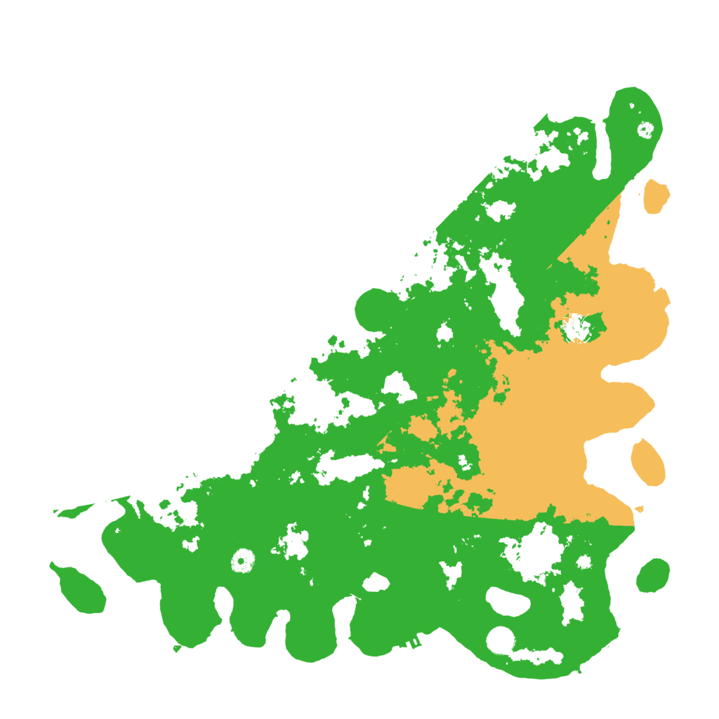 Biome Rust Map: Procedural Map, Size: 4500, Seed: 657865468