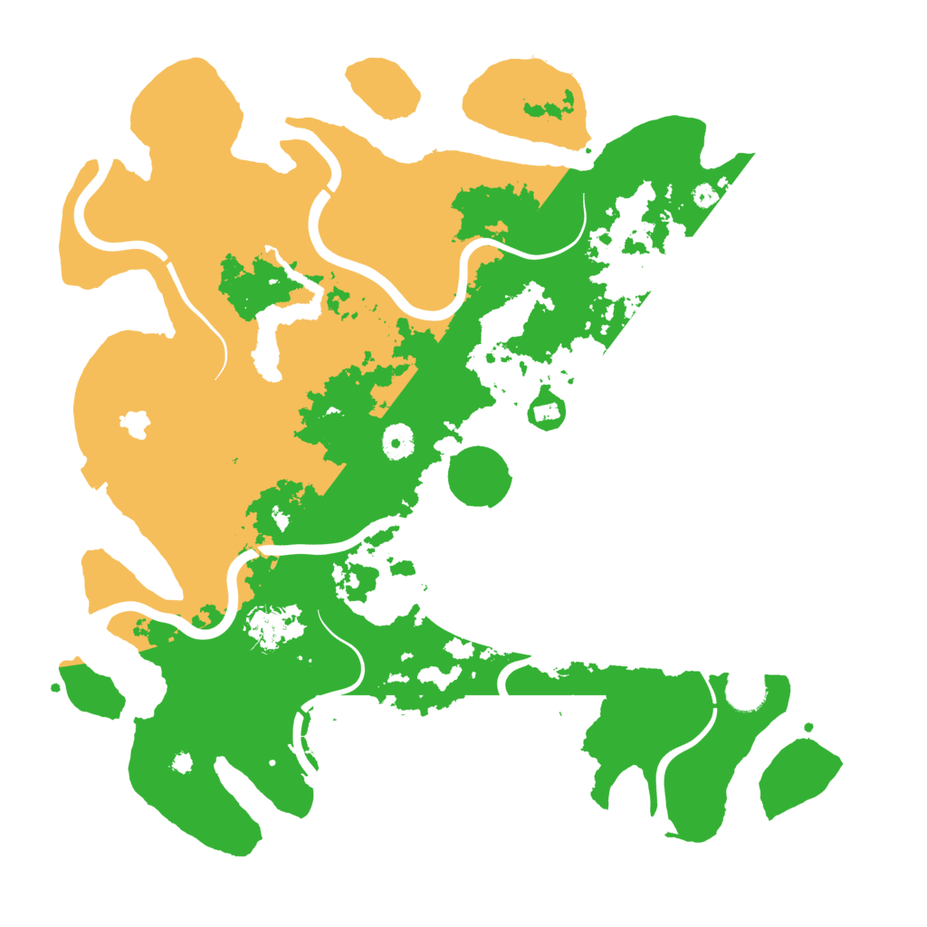 Biome Rust Map: Procedural Map, Size: 4050, Seed: 1124985222