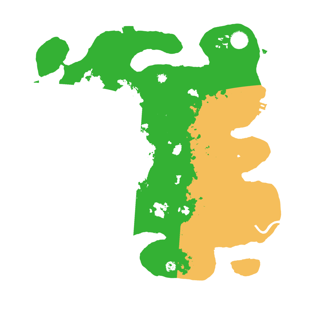 Biome Rust Map: Procedural Map, Size: 3100, Seed: 487408776