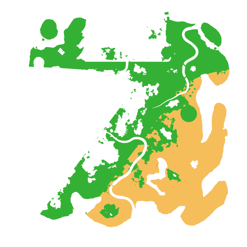 Biome Rust Map: Procedural Map, Size: 4000, Seed: 38419041