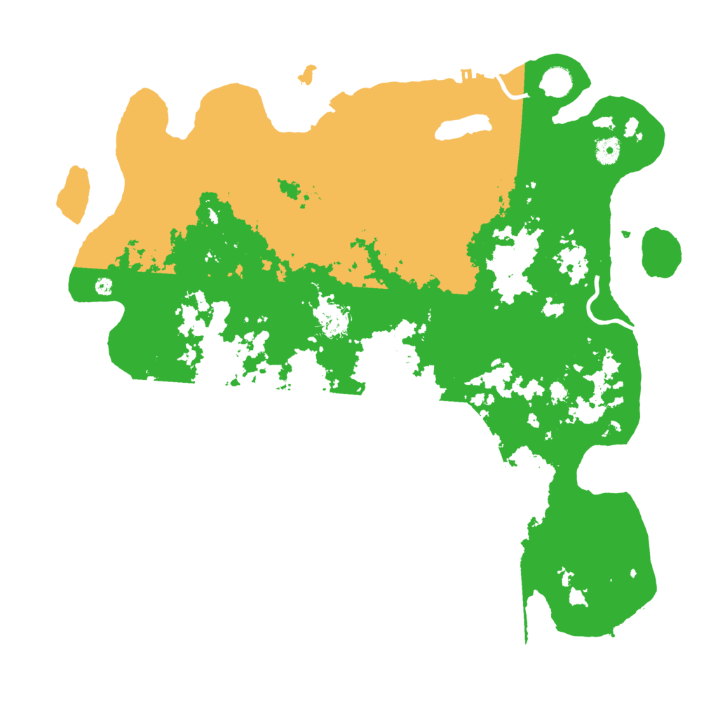Biome Rust Map: Procedural Map, Size: 4200, Seed: 1682827397