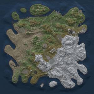 Thumbnail Rust Map: Procedural Map, Size: 4250, Seed: 102703629, 17 Monuments