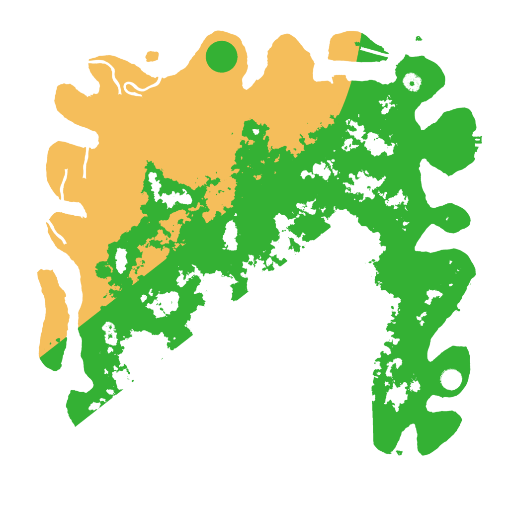 Biome Rust Map: Procedural Map, Size: 4250, Seed: 686338401