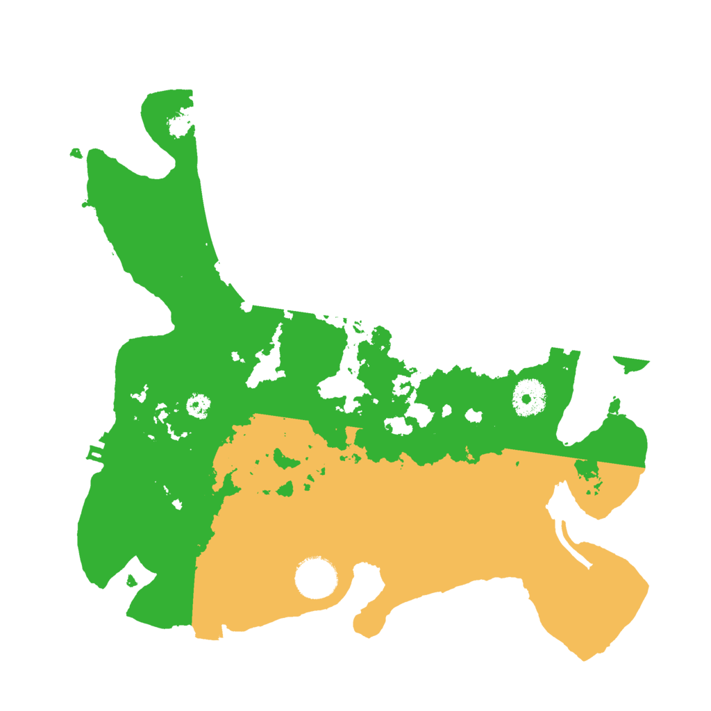 Biome Rust Map: Procedural Map, Size: 3000, Seed: 33699