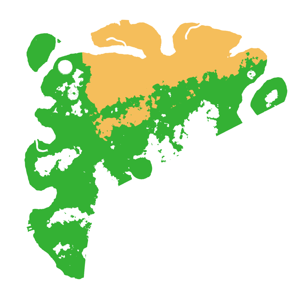 Biome Rust Map: Procedural Map, Size: 3750, Seed: 7518882