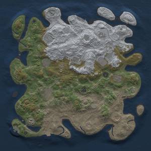 Thumbnail Rust Map: Procedural Map, Size: 4250, Seed: 19059285, 19 Monuments