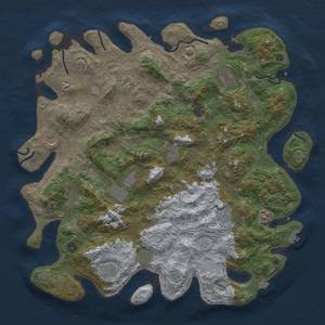 Thumbnail Rust Map: Procedural Map, Size: 4750, Seed: 352186893, 19 Monuments