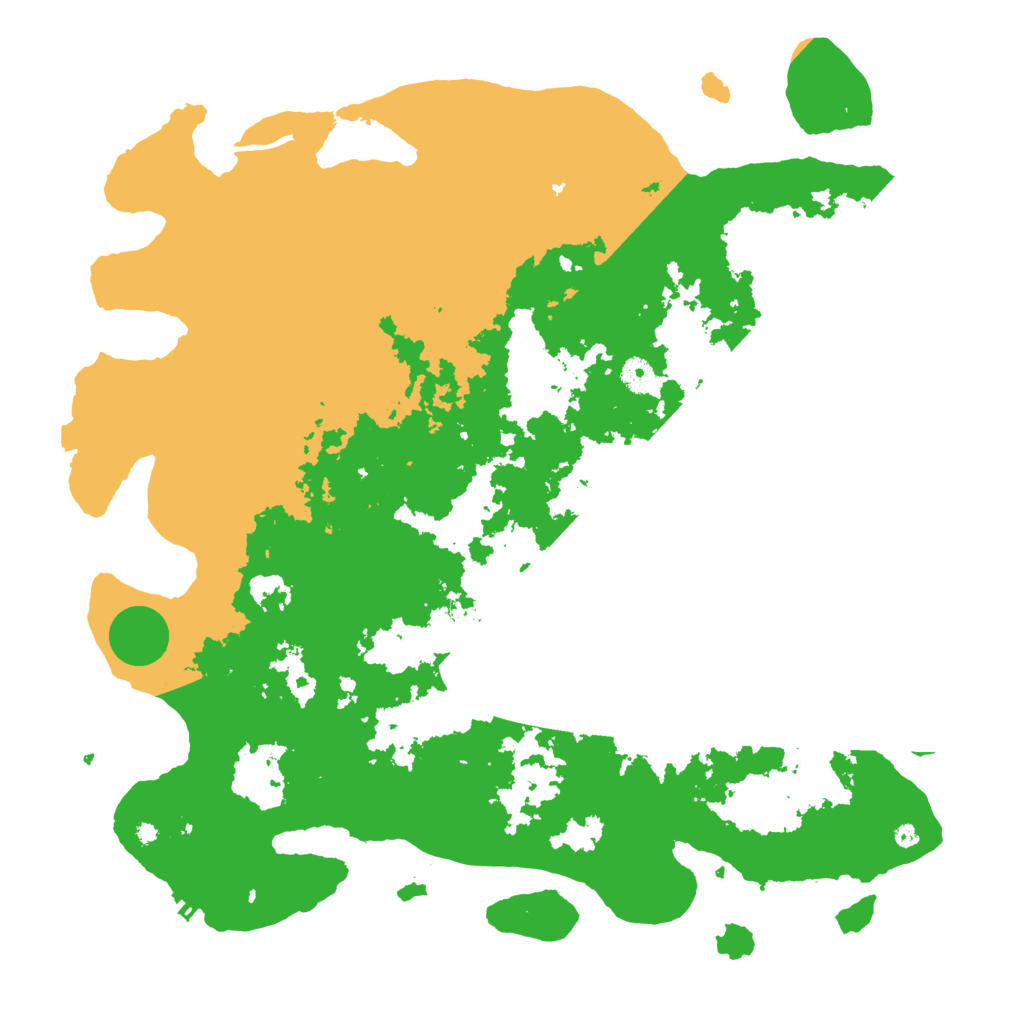 Biome Rust Map: Procedural Map, Size: 4500, Seed: 321346846