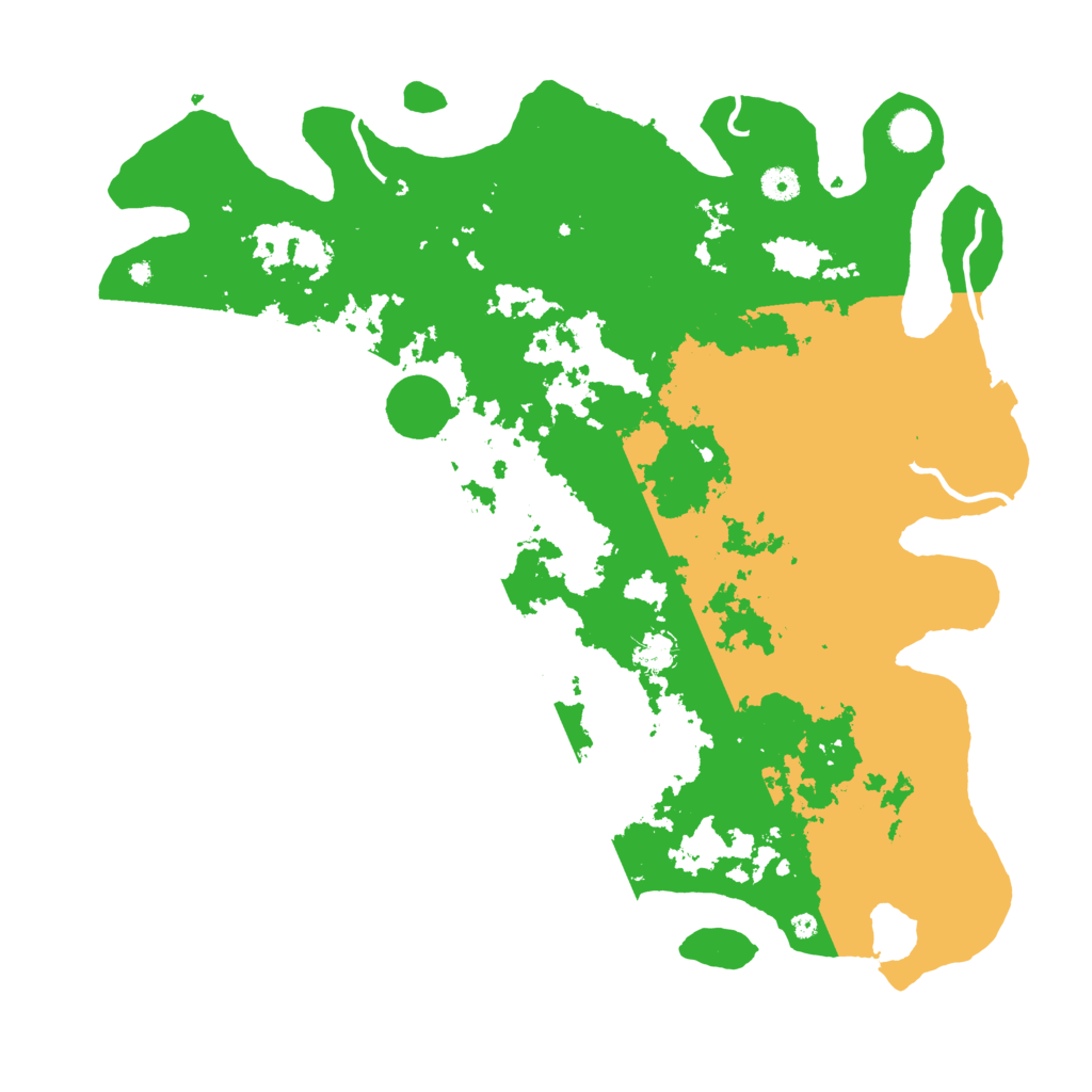 Biome Rust Map: Procedural Map, Size: 4500, Seed: 508945160