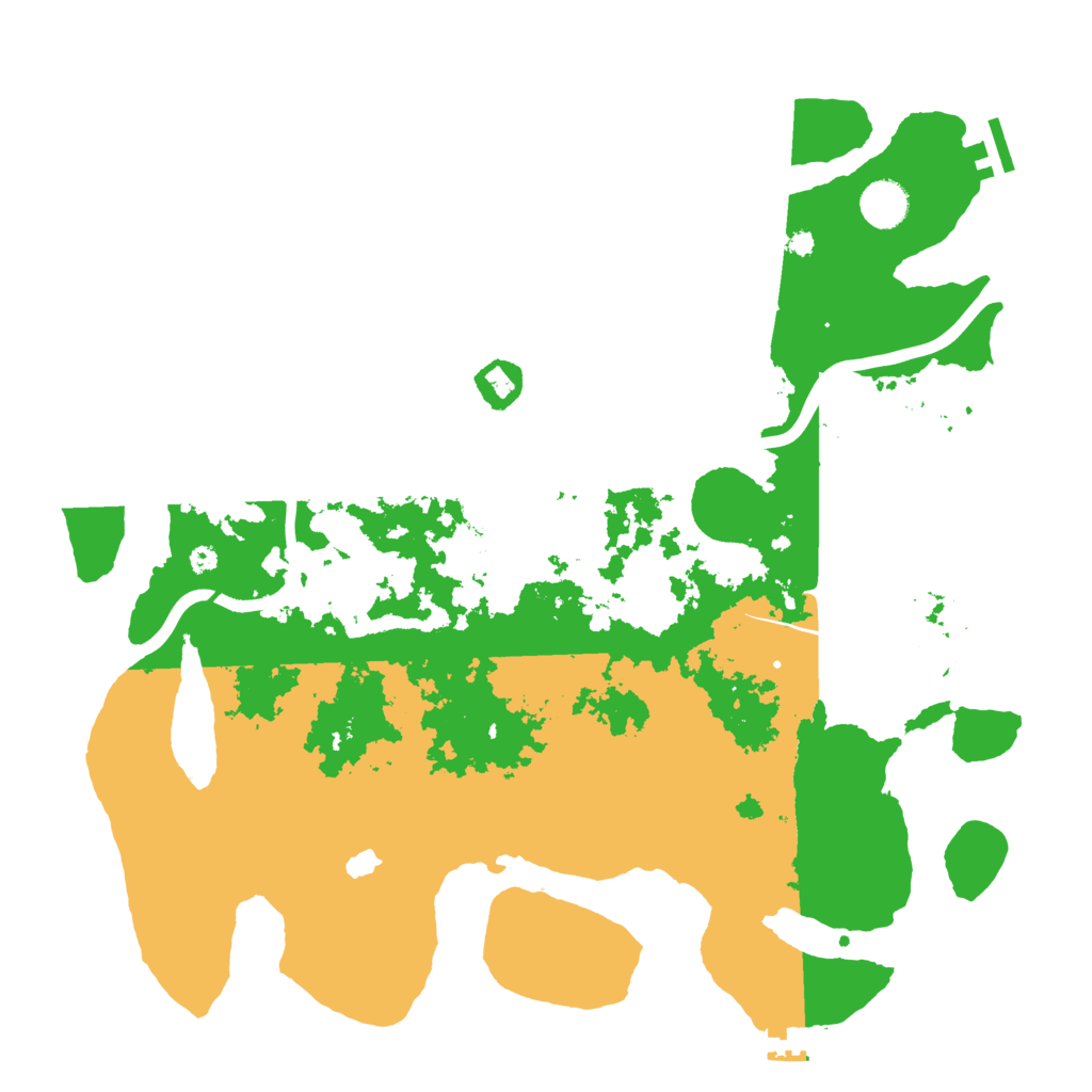 Biome Rust Map: Procedural Map, Size: 4000, Seed: 1156430085