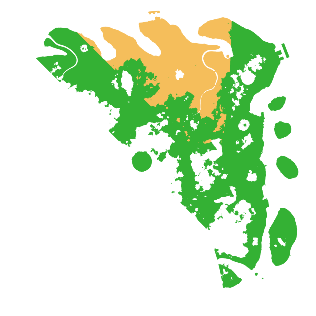 Biome Rust Map: Procedural Map, Size: 4250, Seed: 310162524
