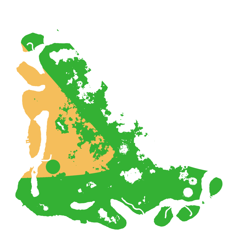 Biome Rust Map: Procedural Map, Size: 4500, Seed: 1908665850