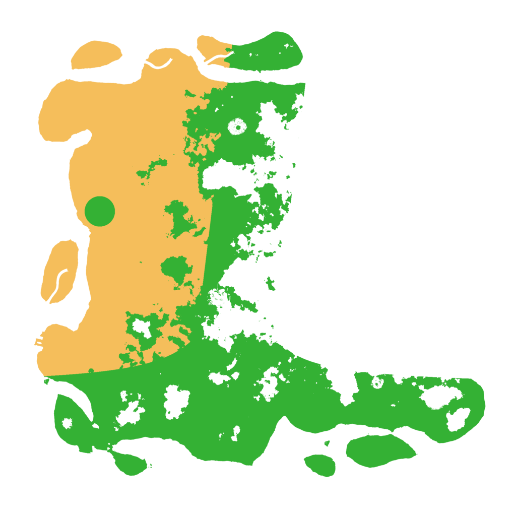 Biome Rust Map: Procedural Map, Size: 4500, Seed: 161975085