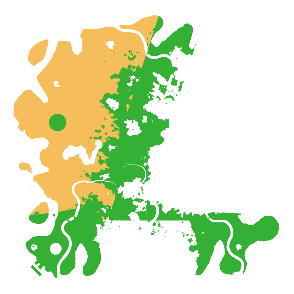 Biome Rust Map: Procedural Map, Size: 4500, Seed: 8832587