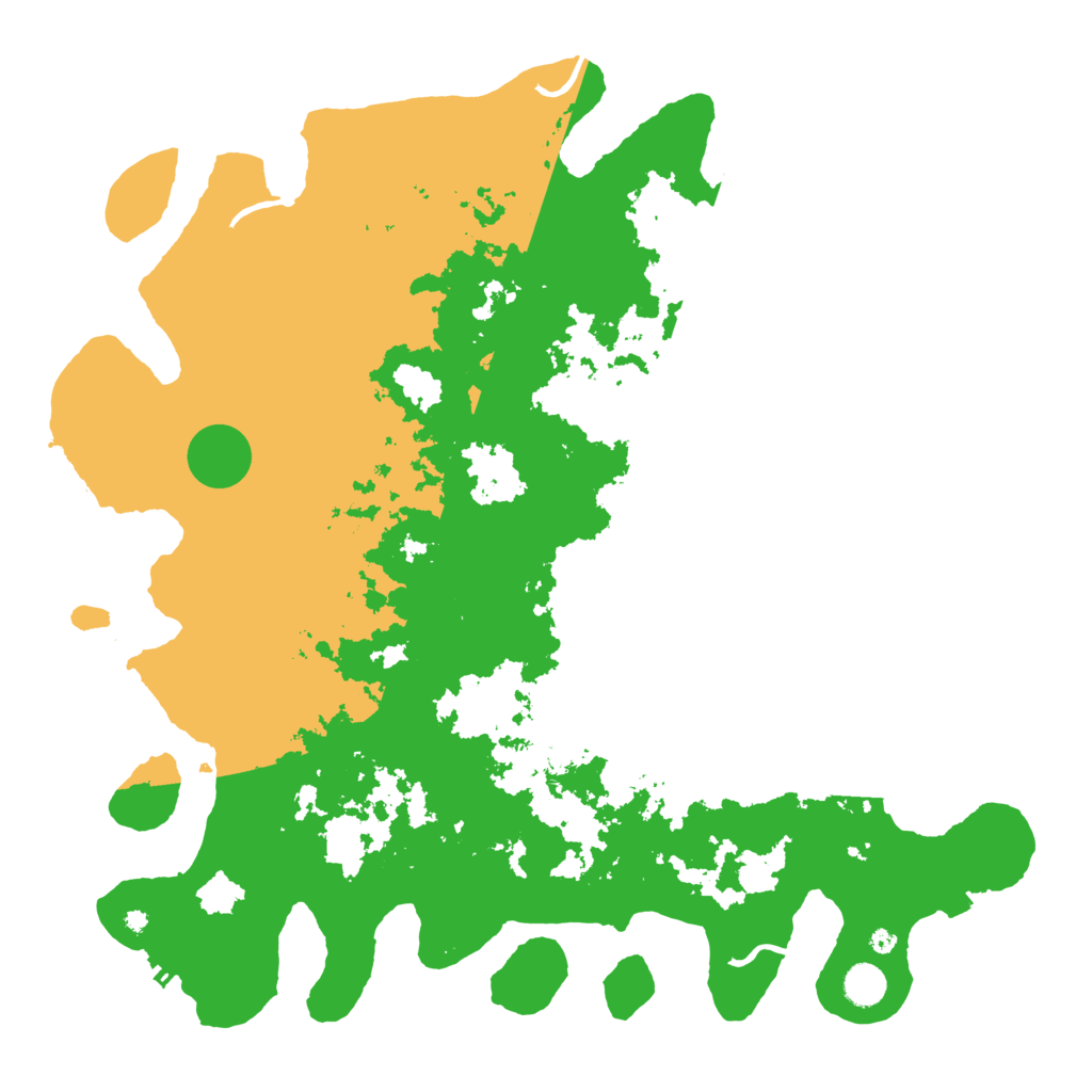 Biome Rust Map: Procedural Map, Size: 4500, Seed: 8832587