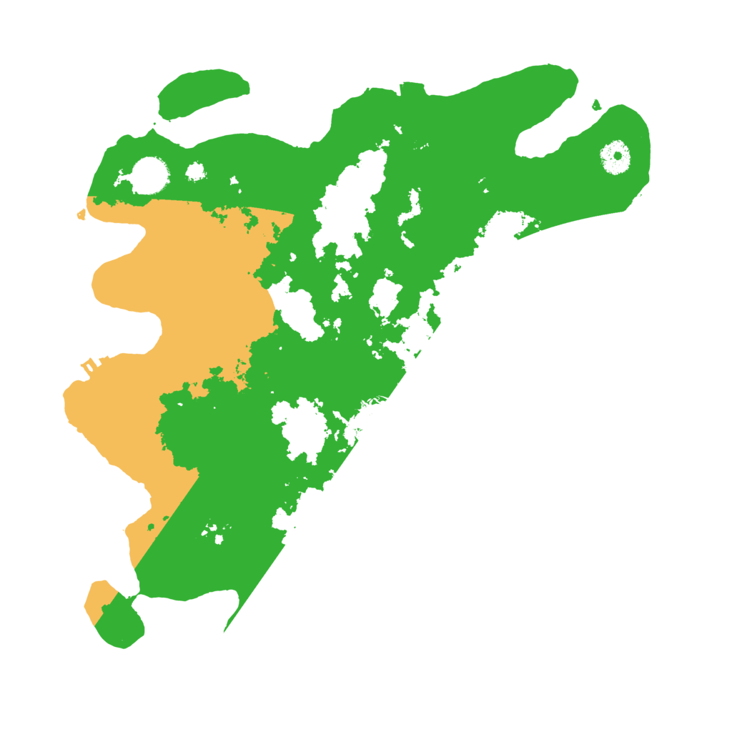 Biome Rust Map: Procedural Map, Size: 3500, Seed: 28198612