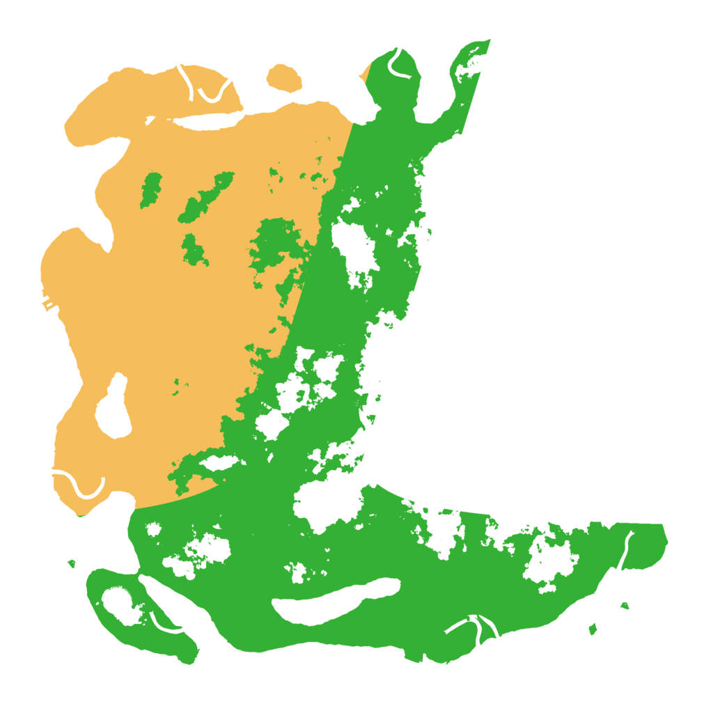 Biome Rust Map: Procedural Map, Size: 4500, Seed: 1144848552