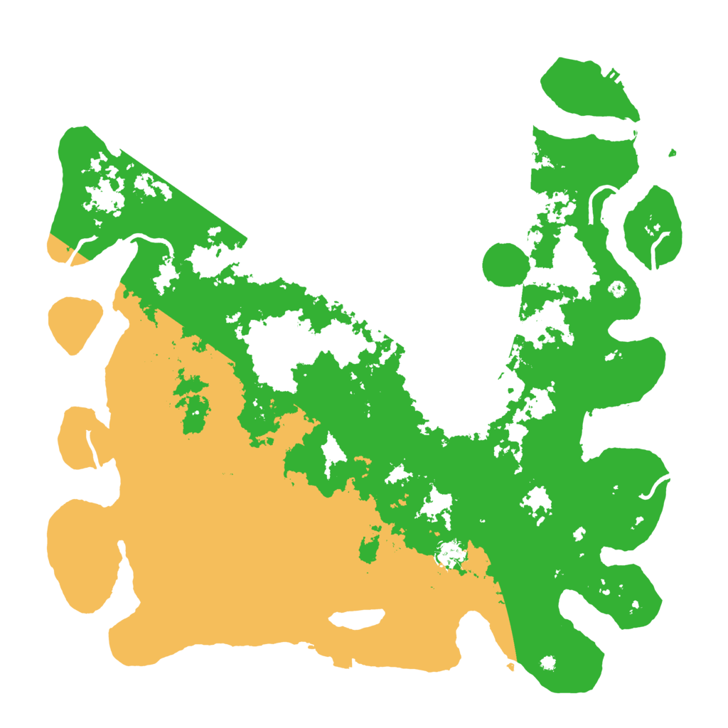 Biome Rust Map: Procedural Map, Size: 4500, Seed: 907002632