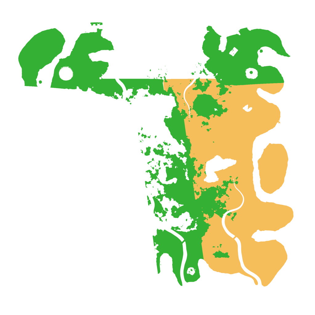 Biome Rust Map: Procedural Map, Size: 4000, Seed: 6738332