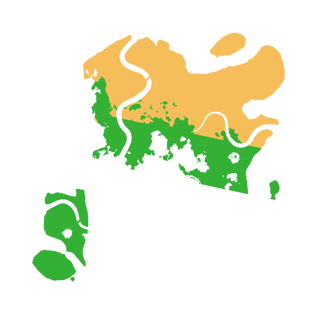 Biome Rust Map: Procedural Map, Size: 3000, Seed: 1951746085