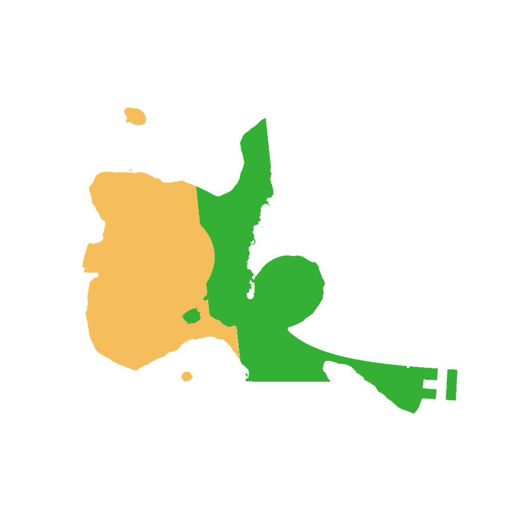 Biome Rust Map: Procedural Map, Size: 2000, Seed: 105505860