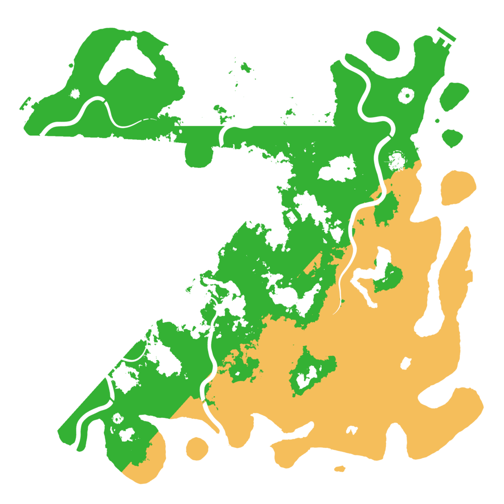 Biome Rust Map: Procedural Map, Size: 4800, Seed: 1703531296