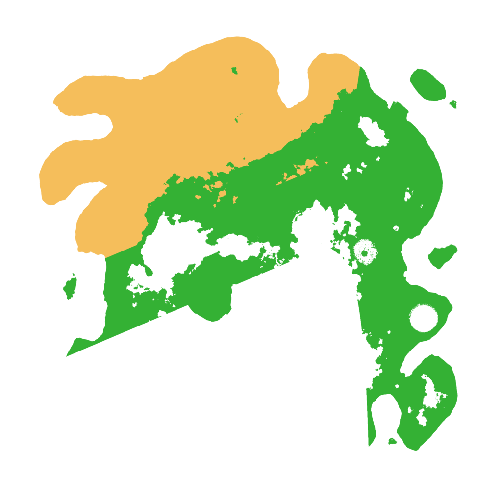 Biome Rust Map: Procedural Map, Size: 3200, Seed: 177531548