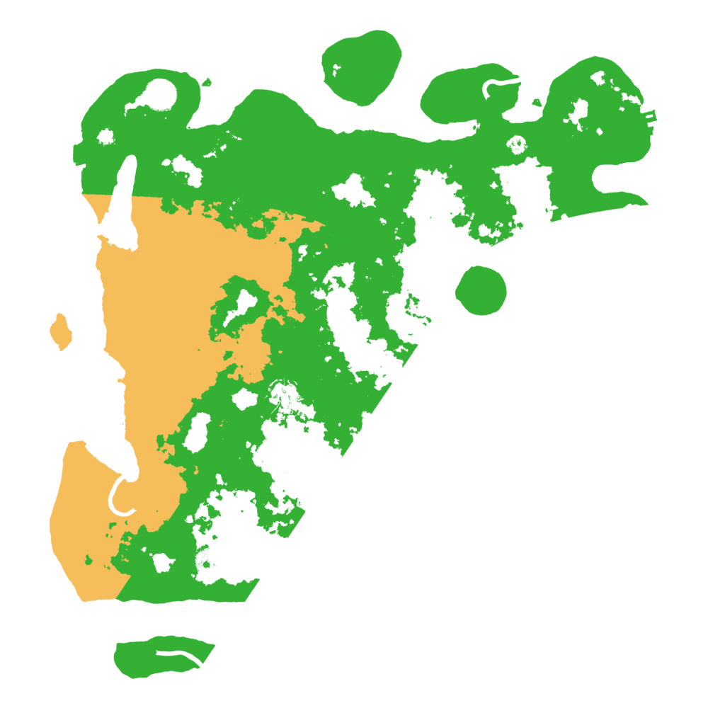 Biome Rust Map: Procedural Map, Size: 4000, Seed: 819526013