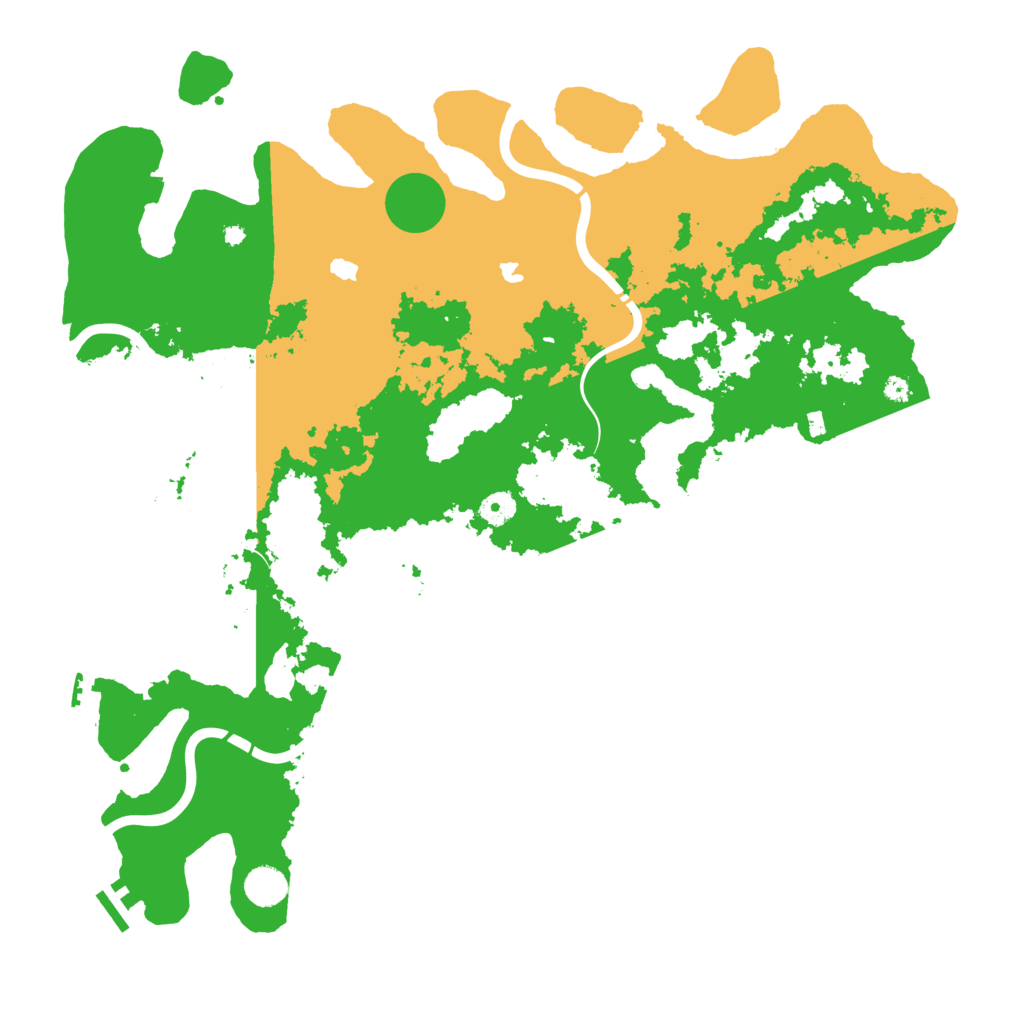 Biome Rust Map: Procedural Map, Size: 4500, Seed: 404505328
