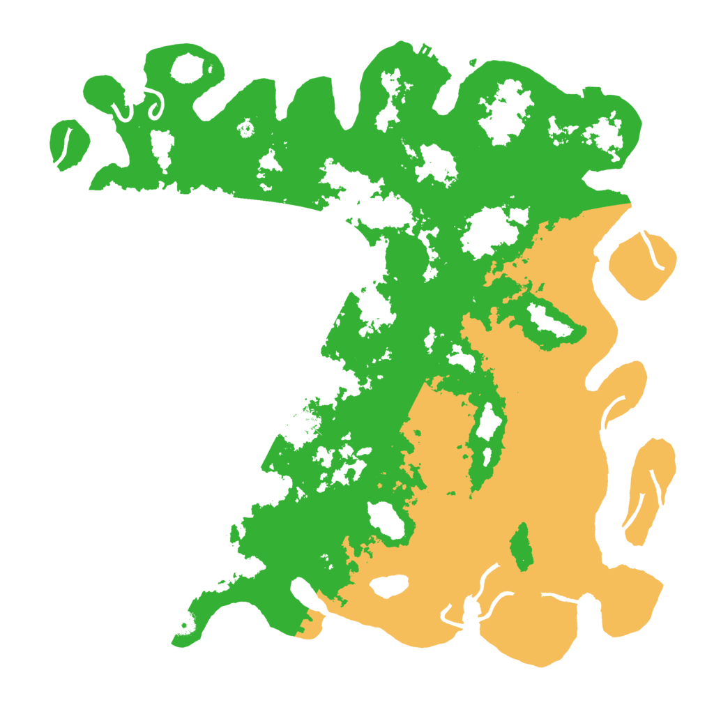 Biome Rust Map: Procedural Map, Size: 4500, Seed: 1838008989