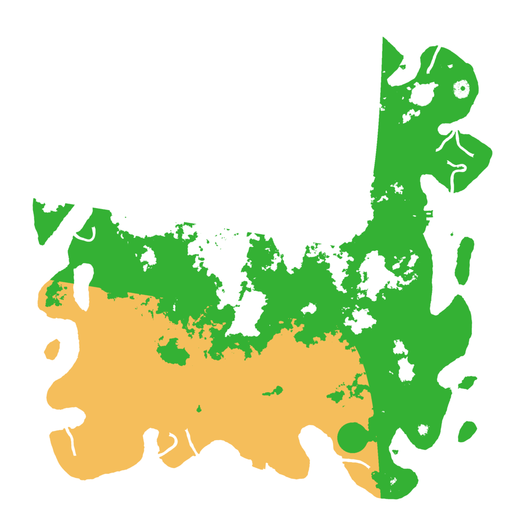 Biome Rust Map: Procedural Map, Size: 4500, Seed: 1060202484