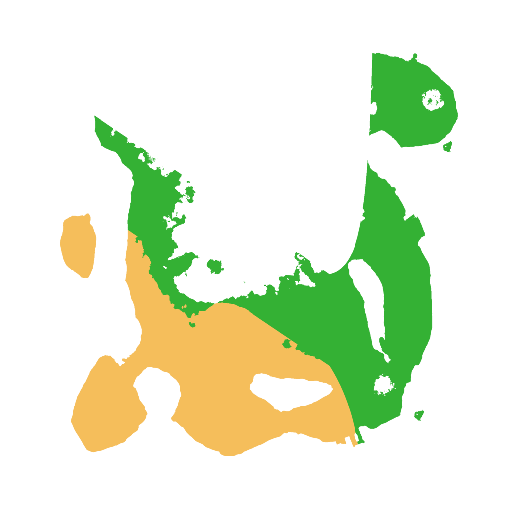 Biome Rust Map: Procedural Map, Size: 2500, Seed: 361453216