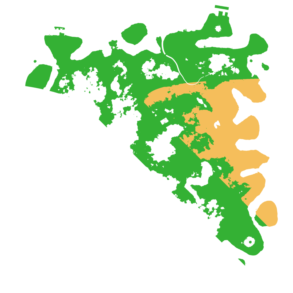 Biome Rust Map: Procedural Map, Size: 4250, Seed: 1956765472