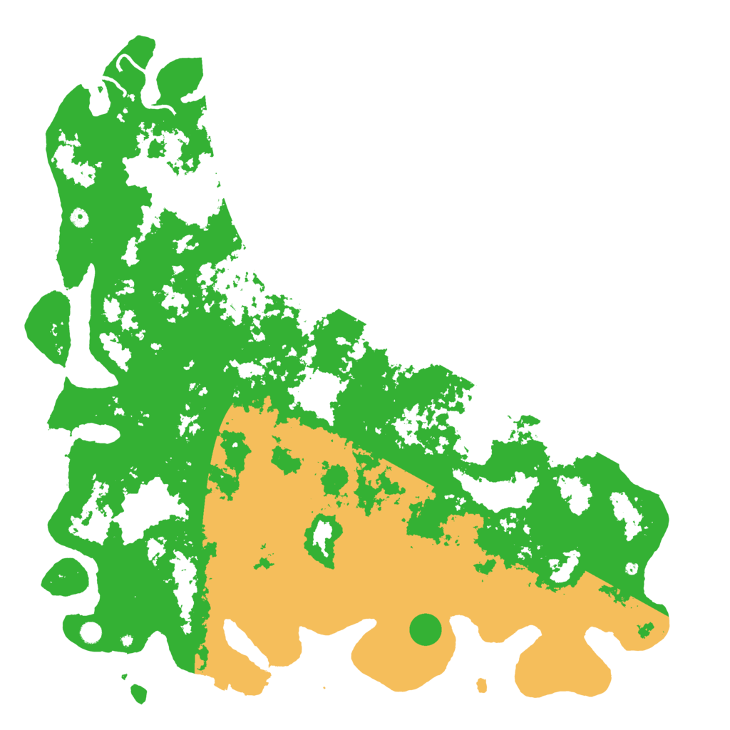 Biome Rust Map: Procedural Map, Size: 6000, Seed: 896302840