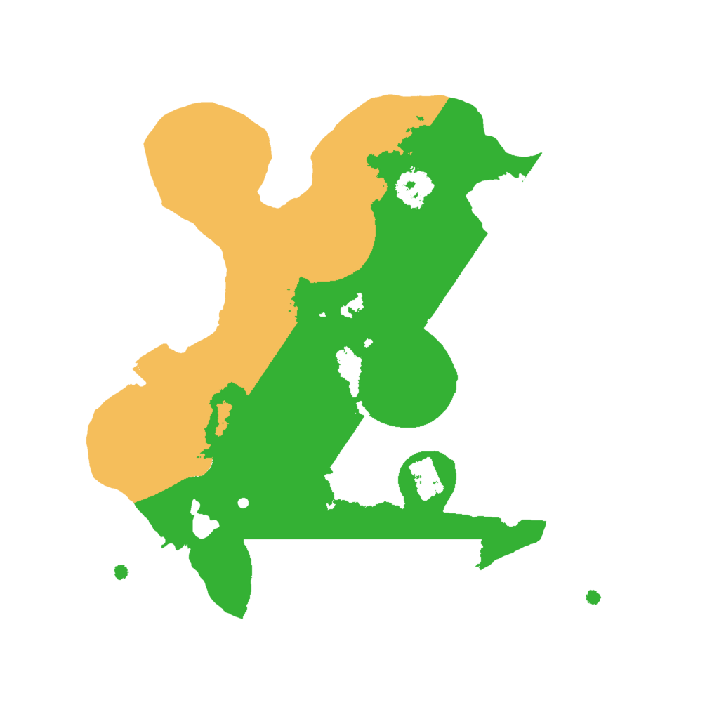 Biome Rust Map: Procedural Map, Size: 2000, Seed: 325126971